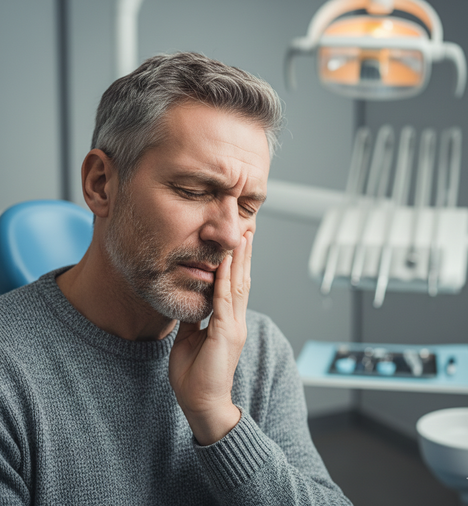 dolor al morder sin caries