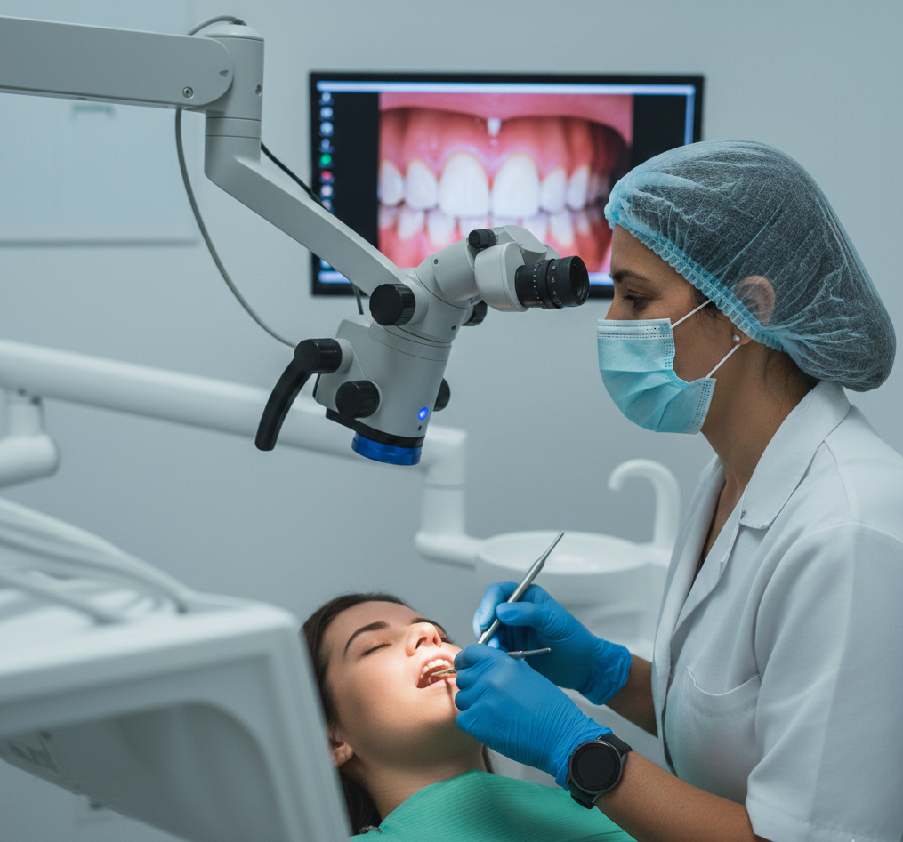 endodoncia con microscopio