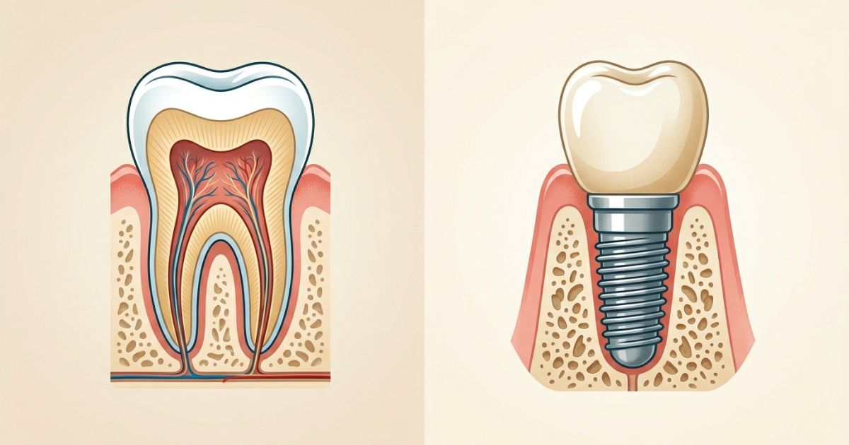 endodoncia vs. extracción e implante